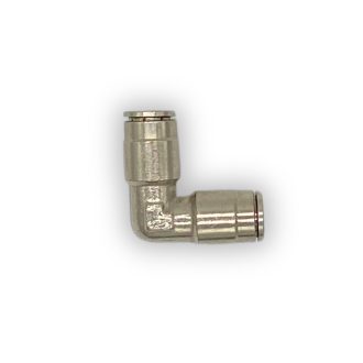 CONCTOR CODO METALICO ; MANGUERA A MANGUERA DE 10 MM
